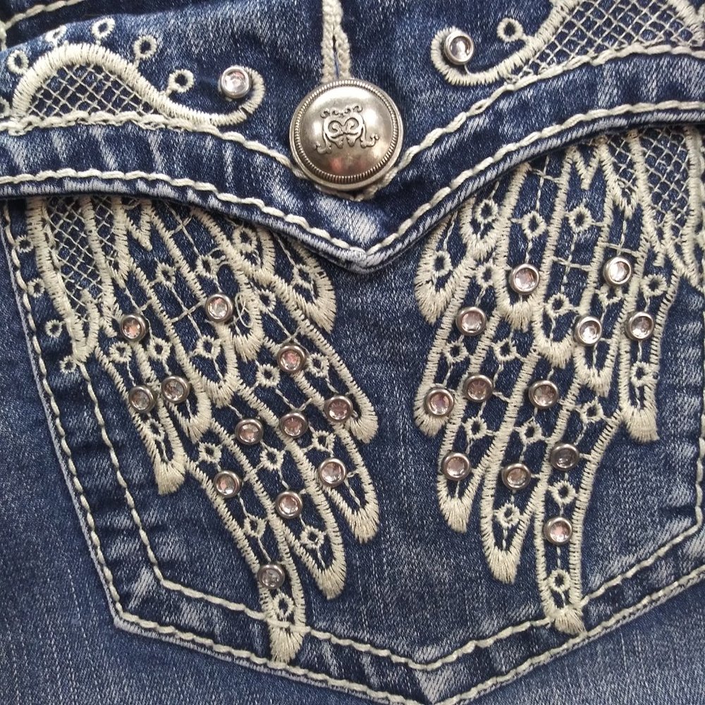 2170 Jeaniemade Size 12 New Directions Weekend Bell-Bottoms - Picture 4 of 5